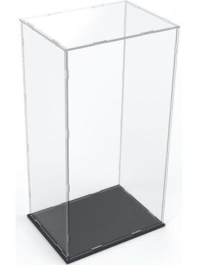 Large Acrylic Display Case for Collectibles - 29" Tall Showcase, Dustproof